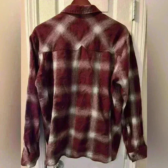 Mens Icebreaker  Lodge Long Sleeve Flannel Large - Picture 3 of 5